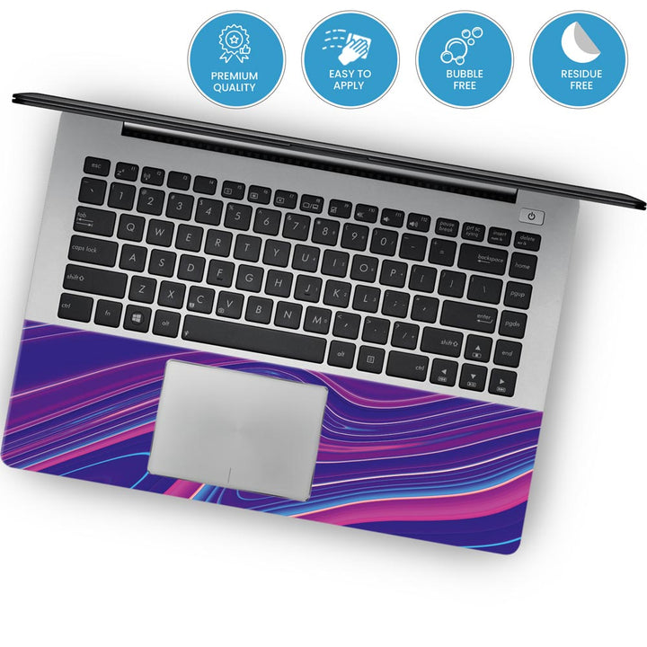 Blue Liquid Marble - Laptop Skins