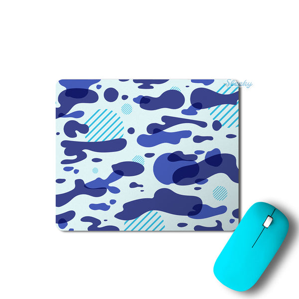 Blue Modern Camo - Mousepad