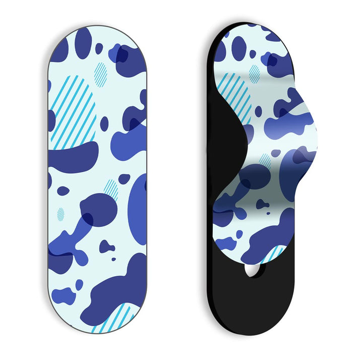 Blue Modern Camo -  Slider Mobile Grip