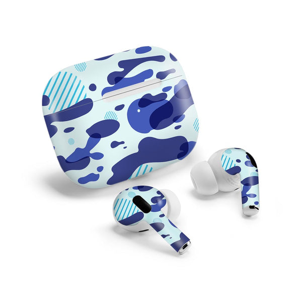 Blue Modern Camo - Airpods Pro Skin