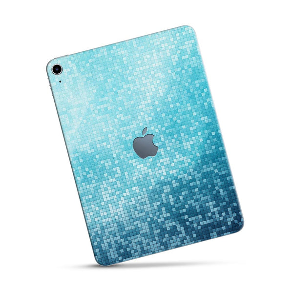 Blue Pixels - Apple Ipad Skin