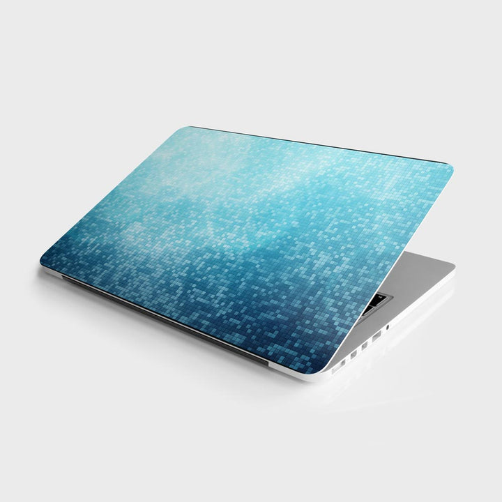 Blue Pixels - Laptop Skins