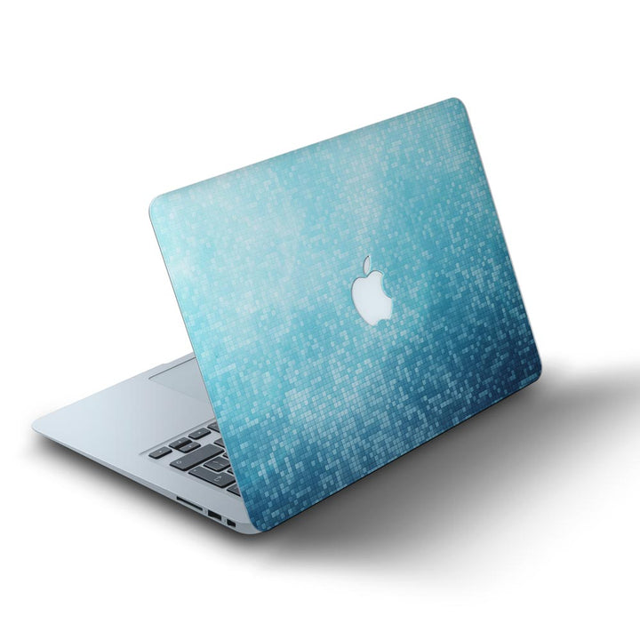 Blue Pixels - MacBook Skins