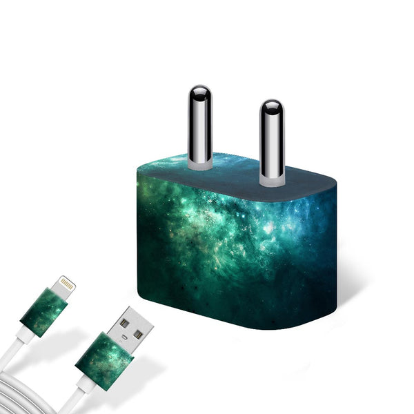 Blue Star Nebula - Apple charger 5W Skin