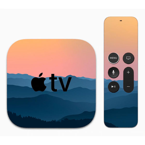 Blue Waves Mountain - Apple TV Skin