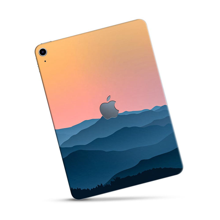 Blue Waves Mountains - Apple Ipad Skin