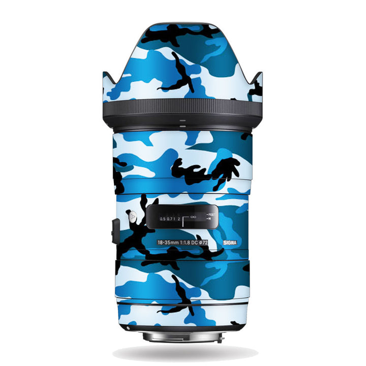 Blue Camo - Sigma Lens Skin