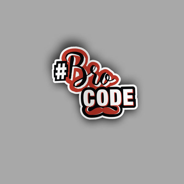 Bro Code - Sticker