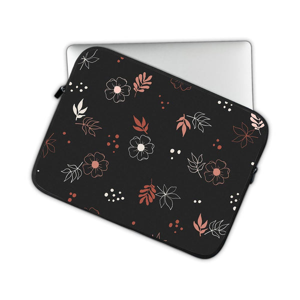 Boho Floral Midnight - Laptop Sleeve