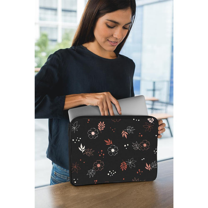 Boho Floral Midnight - Laptop Sleeve