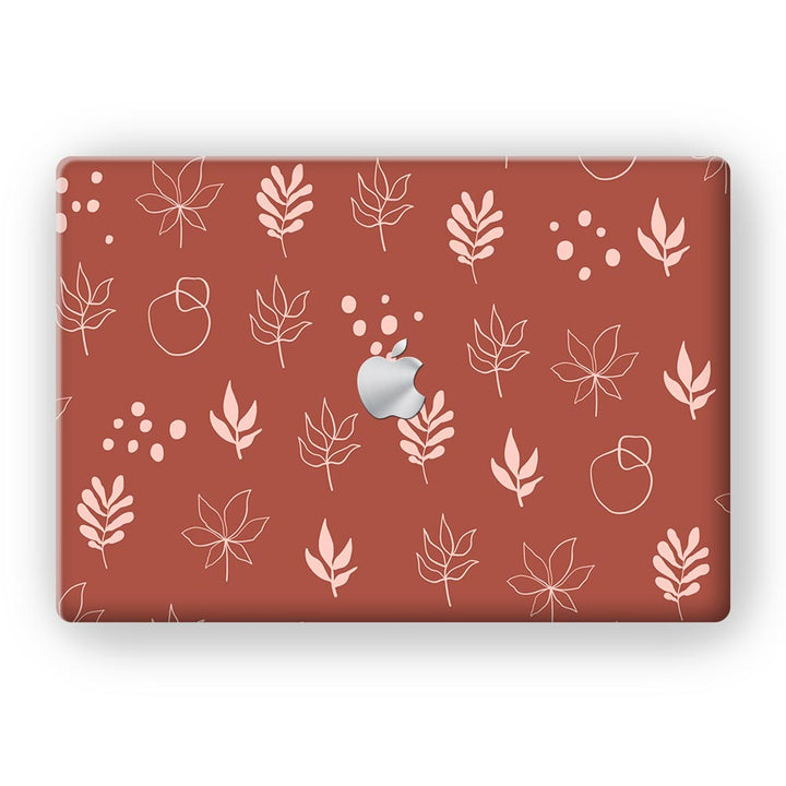 Boho leaves Minimal - MacBook Skins