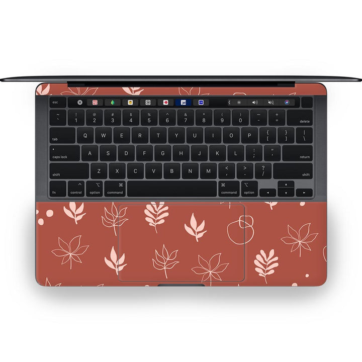 Boho leaves Minimal - MacBook Skins