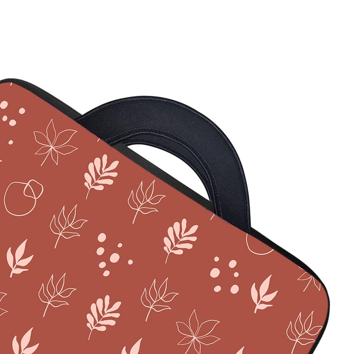 Boho Leaves Minimal - Laptop Sleeve