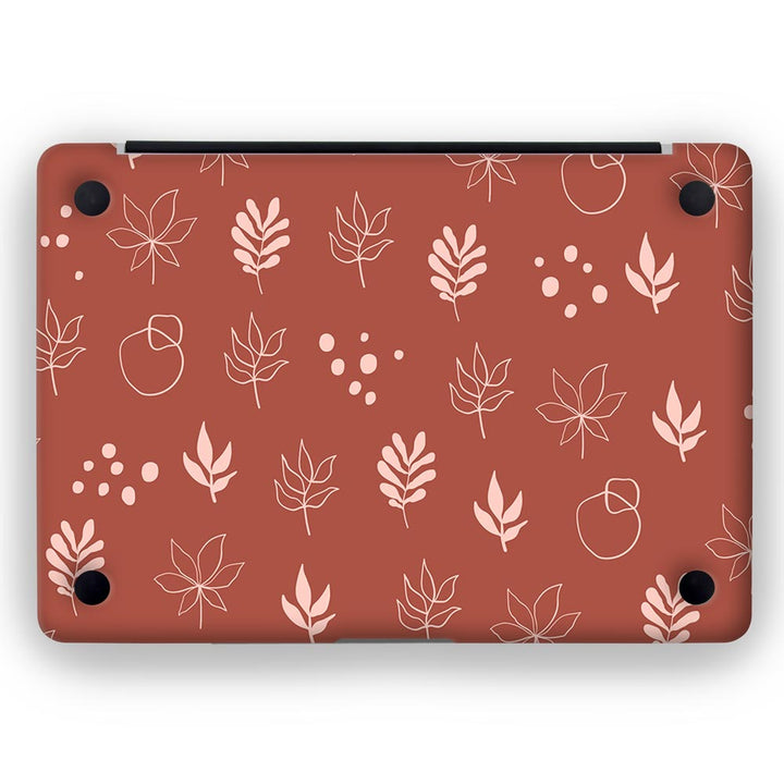 Boho leaves Minimal - MacBook Skins