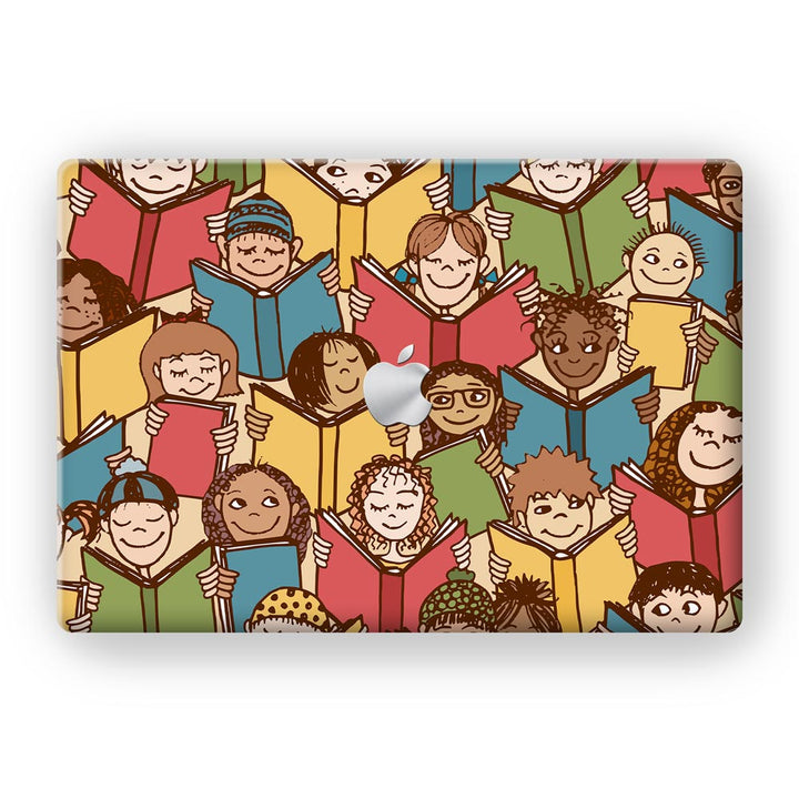 Books Bibliophile - MacBook Skins