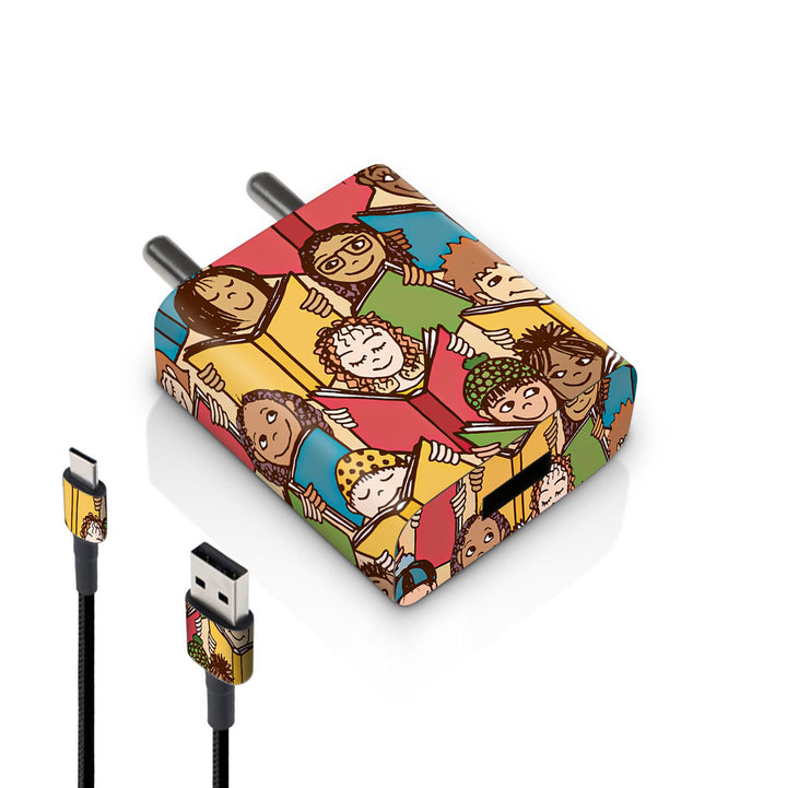 Books Bibliophile - MI 10W & 18W Charger Skin