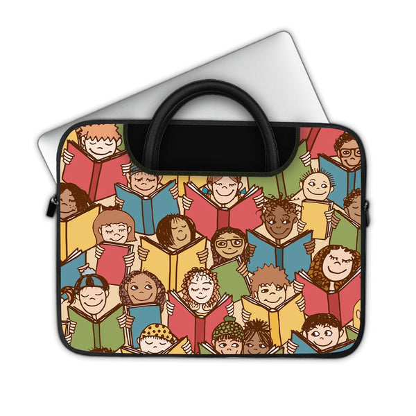 Books Bibliophile - Pockets Laptop Sleeve