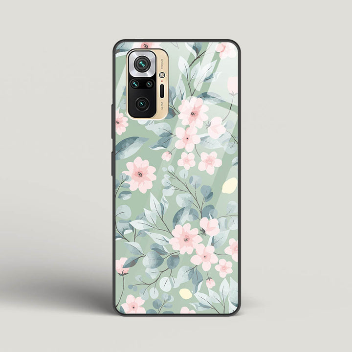 Botanical 02 - Redmi Note 10 Pro Glass Gripper Case