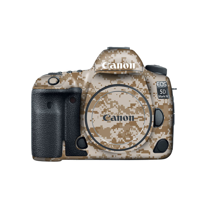 Brown Digi Camo - Canon Camera Skins