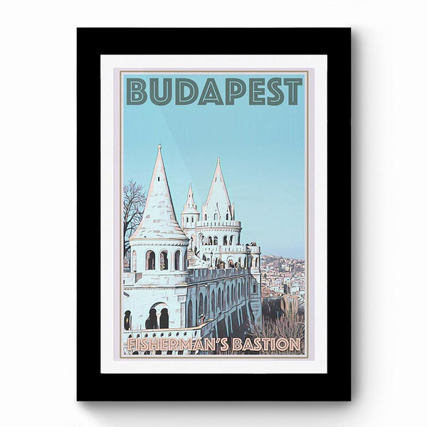 Budapest - Framed Poster