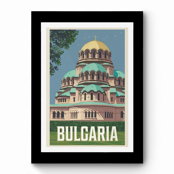 Bulgaria - Framed Poster