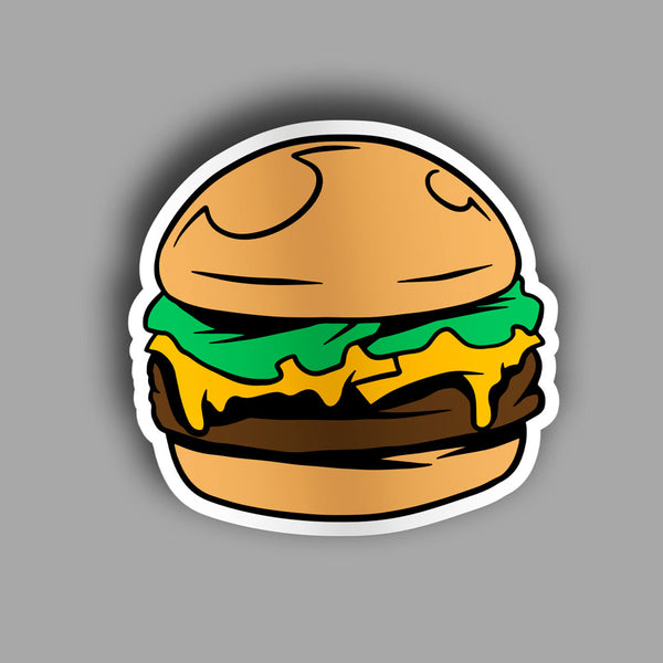 Burger Doodle - Sticker