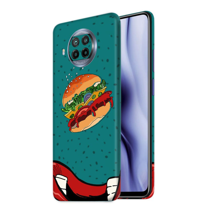 burger phone skin by sleeky india 