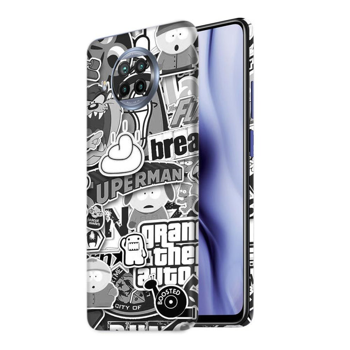 doodle-05 skin by Sleeky India. Mobile skins, Mobile wraps, Phone skins, Mobile skins in India