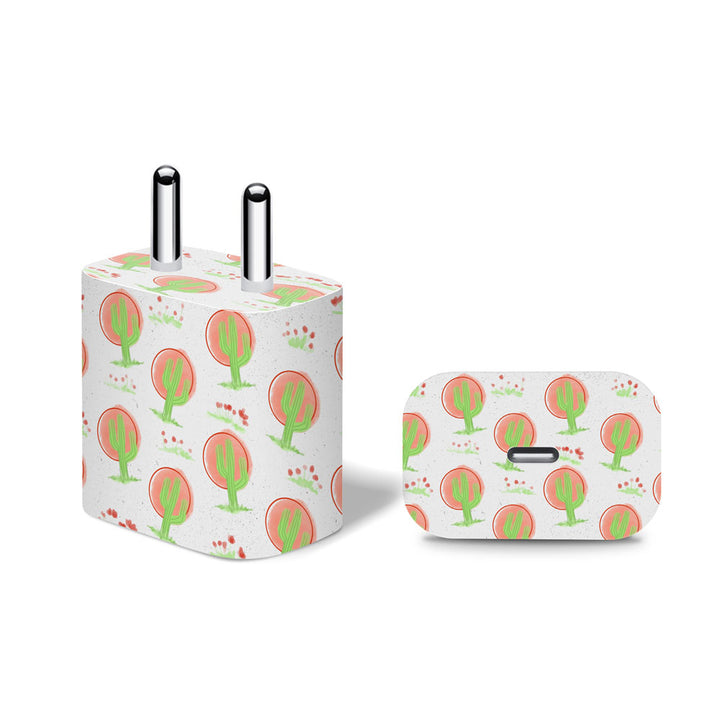 Cactus - Apple 20W Charger Skin