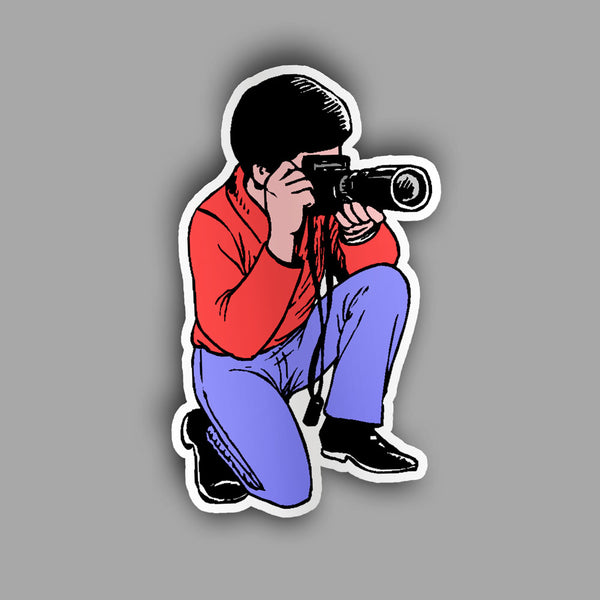 Camera Man 02 - Sticker