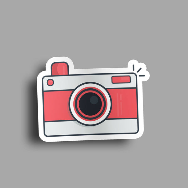Camera Doodle - Sticker