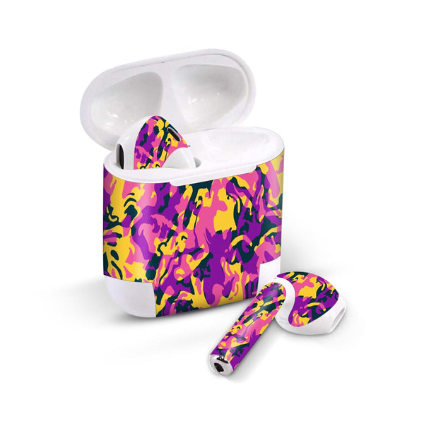 candy camo skin for Airpods 1/2 on sleeky india