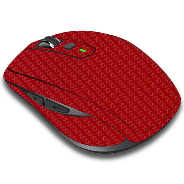 Red Carbon Fiber - Mouse Skins