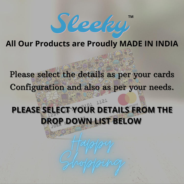 gold-doodle-card By Sleeky India. Debit Card skins, Credit Card skins, Card skins in India, Atm card skins, Bank Card skins, Skins for debit card, Skins for debit Card, Personalized card skins, Customised credit card, Customised dedit card, Custom card skins