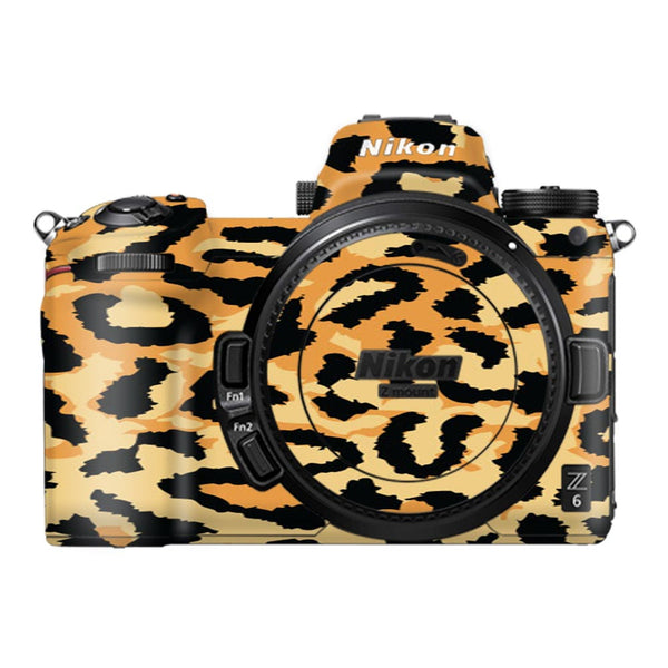 Cheetah Camo - Nikon Camera Skins