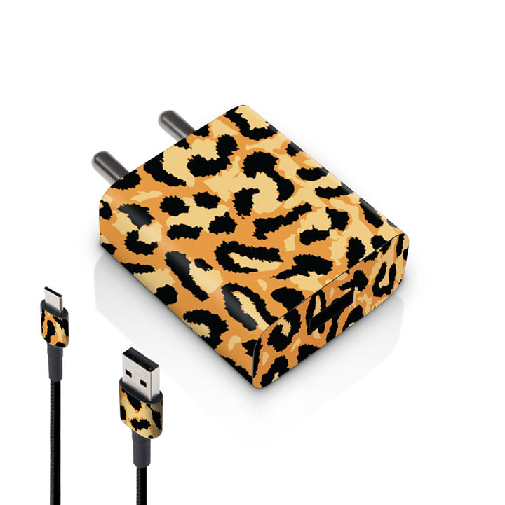 Cheetah Camo - MI 10W & 18W Charger Skin