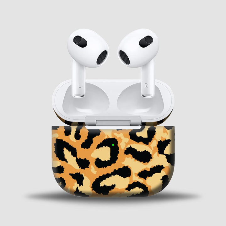 Cheetah Camo - Skins for AirPods 3 By Sleeky India