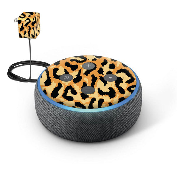 Cheetah Camo of Amazon Echo Dot (3rd Gen) by sleeky india