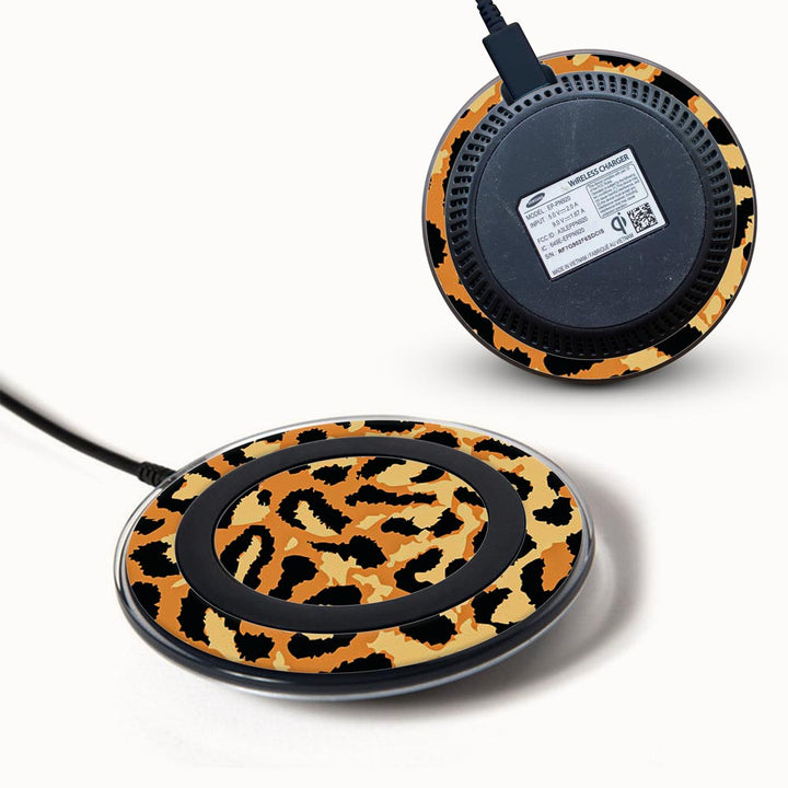 cheetah camo skin for Samsung Wireless Charger 2015 by sleeky india