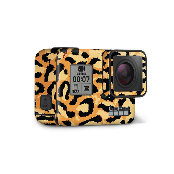 Cheetah Camo skin for GoPro hero by sleeky india 