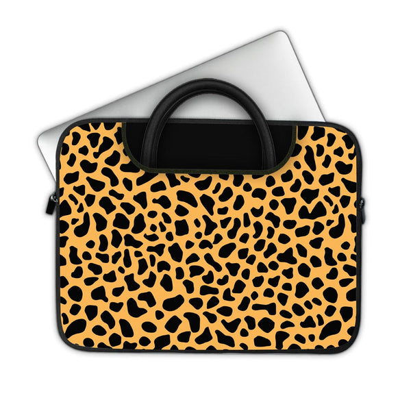 Cheetah Pattern 01 - Pockets Laptop Sleeve
