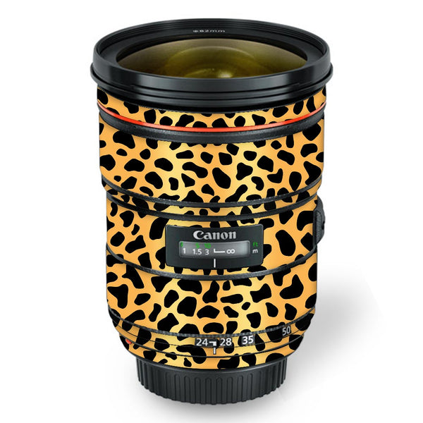 Cheetah Pattern 01 - Canon Lens Skin