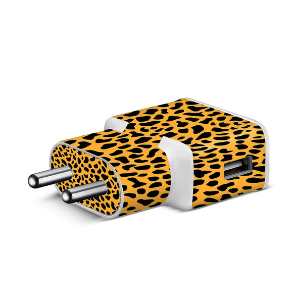 Cheetah Pattern 01 - Samsung S8 Charger Skin