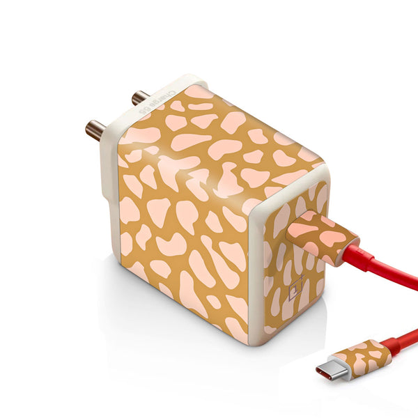 Cheetah Pattern 02 - Oneplus Warp 65W Charger skin