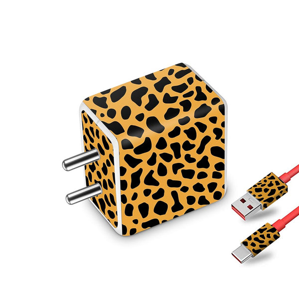 Cheetah Pattern 01 - Oneplus Dash Charger Skin