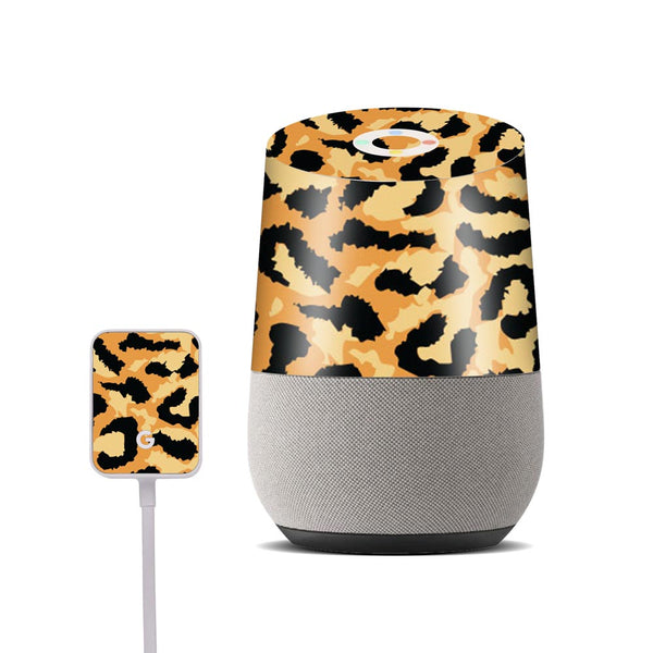 cheetah camo skin for google home by sleeky india