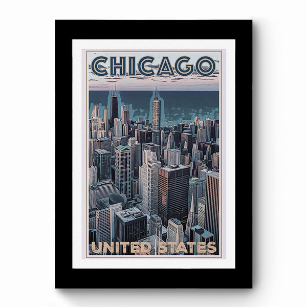 Chicago - Framed Poster
