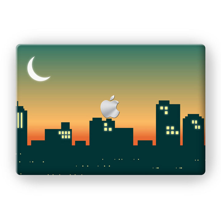 City Evening - MacBook Skins