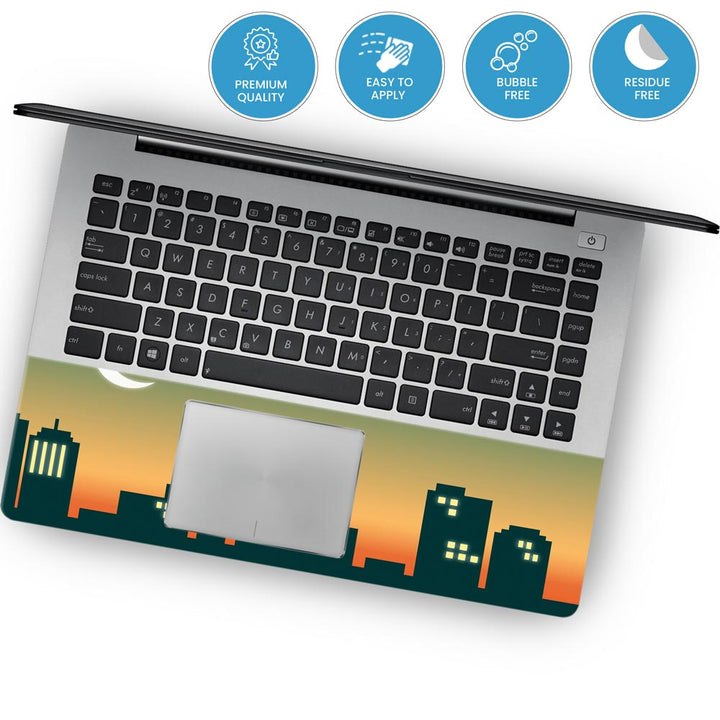 City Evening - Laptop Skins