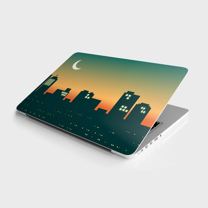 City Evening - Laptop Skins